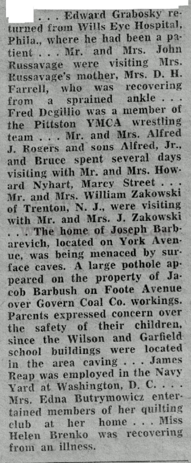 Duryea Pennsylvania Historical Homepage